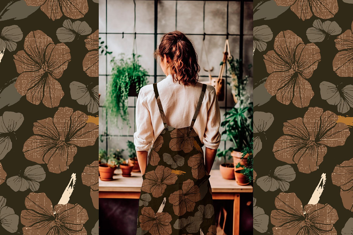 BEGONIA - Boho Seamless Pattern, a Pattern Graphic by Debby Blooms (Photo 6 of 7)