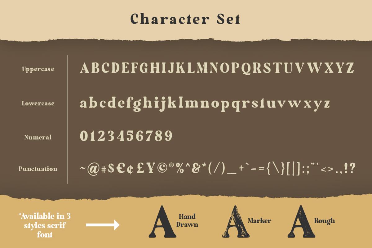 The Artisan | A Hand Drawn Font Duo, a Serif Font by Ef Studio (Photo 15 of 17)