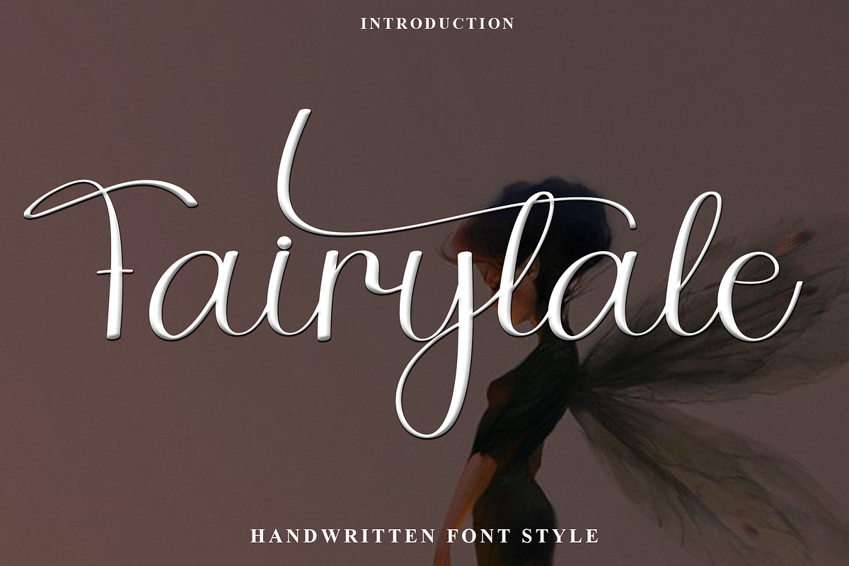 Fairytale, a Handwritten Font by InermediaSTUDIO (Photo 1 of 8)