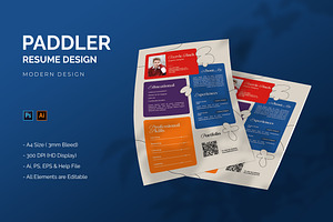 Paddler - Resume Template