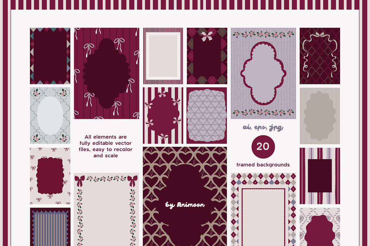 Cozy Christmas Collection, an Object Graphic by Animoon (Photo 9 of 15)