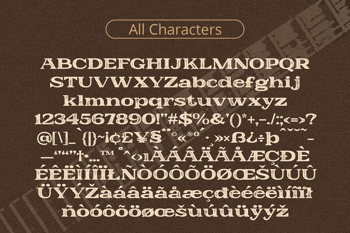 Galeno Vintage, a Serif Font by Craft Supply Co. (Photo 5 of 8)