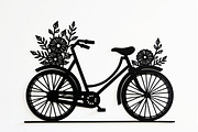 Charming Bicycle with Flowers, an Illustration by Amazin_art (Thumbnail 9 of 21)