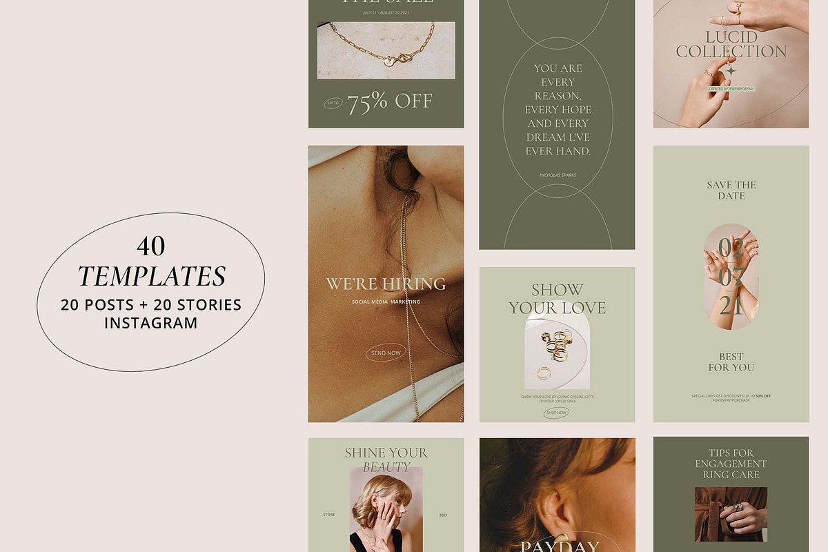 Seagrape - Instagram Template, a Social Media Template by Product Experience (Photo 2 of 10)