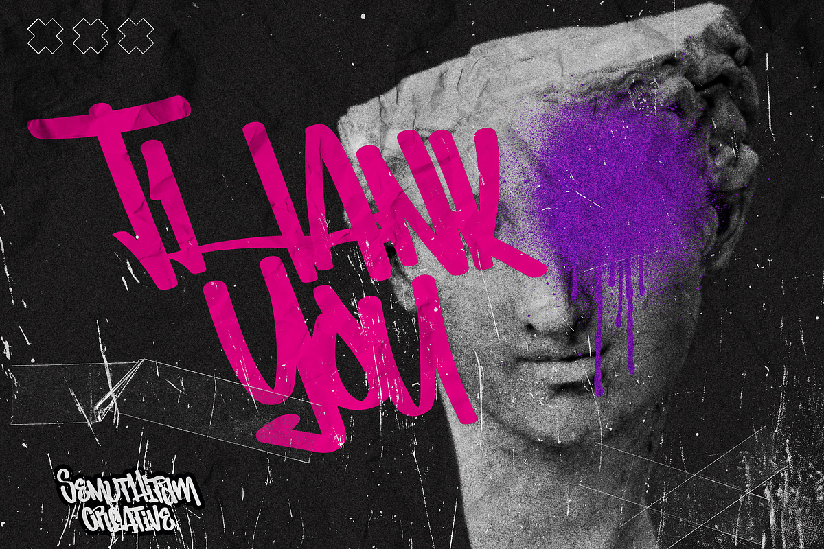 Mechanims - Urban Graffiti Font, a Blackletter Font by SemutHitam Creative (Photo 9 of 9)