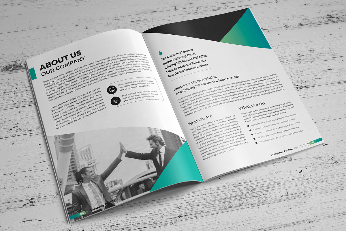 Company Profile Template V5, a Brochure Template by JanySultana (Photo 3 of 14)