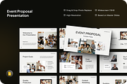 Event Proposal Google Slides, a Presentation Template by SquidPixey (Thumbnail 1 of 7)