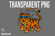 Tiger Clipart, an Animal Illustration by Forhadx5 (Thumbnail 2 of 14)