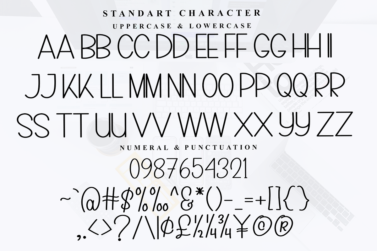 Cardinal Numbers, a Serif Font by FreshTypeINK (Photo 4 of 8)