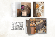 Aesthetic Cookbook Canva Template, a Magazine Template by Digital By Nikoleta (Thumbnail 5 of 9)