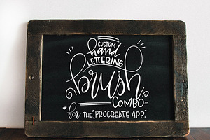 Lettering Brush Combo for Procreate