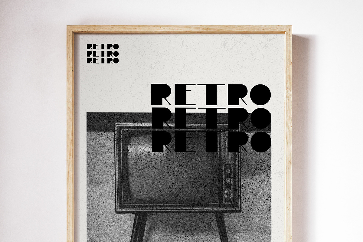 Raw Blocks- Elegant Retro Fonts Pack, a Font by CreativeFolks (Photo 9 of 24)