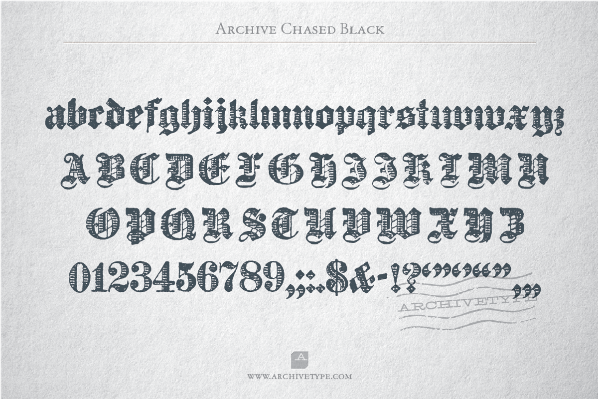 Archive Chased Black preview 3