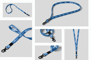 Lanyard Mockups