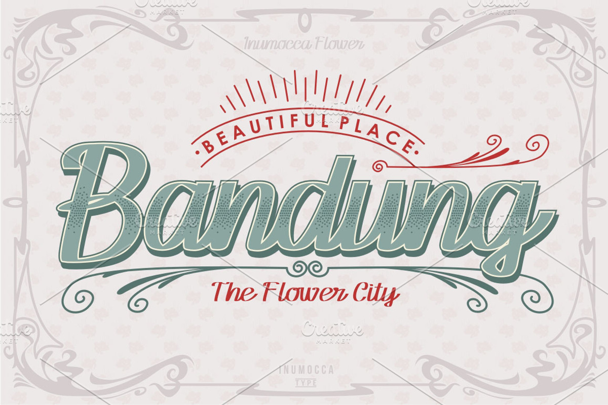 Flamboyan Lettering preview 3