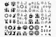 900 Christmas icons collection, a Seasonal Illustration by Sofia's Fashion (Thumbnail 3 of 8)