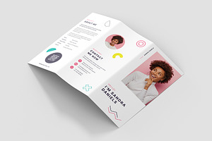 The Resume Brochure Trifold Canva