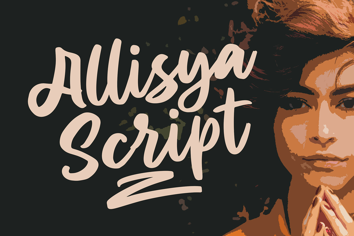 Allisya Brush Script