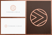 20 Circle geometric logos - outline, a Branding & Logo Template by VP Fonts (Thumbnail 17 of 21)