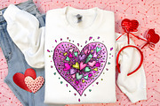 Happy Valentine's Day Clipart Bundle, an Illustration by Canvas Craft (Thumbnail 5 of 6)