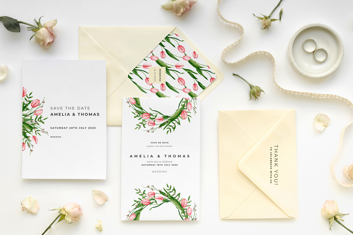 Blooming tulips. Watercolor set, a Pattern Graphic by Ola_Vola (Photo 3 of 9)