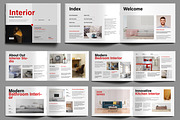 Interior Design Brochure Template, a Brochure Template by MightyDesign (Thumbnail 1 of 6)