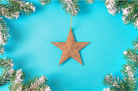 Christmas background and decor. New, a Holiday Photo by yanadjana