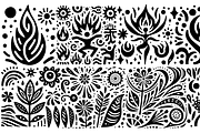Vintage Wild Animals Folk Art, a Decorative Illustration by devastd (Thumbnail 11 of 28)