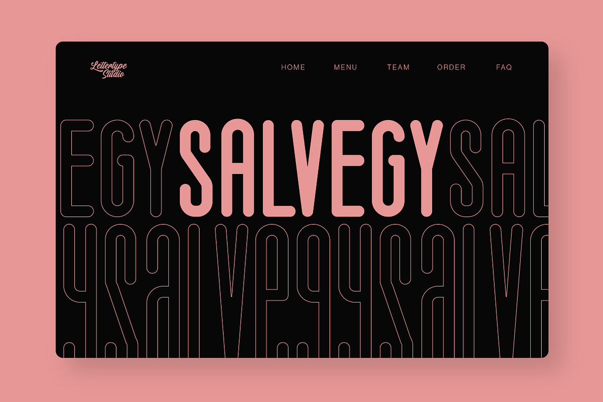 Salvegy Elegant & Tall Sans Serif, a Sans Serif Font by Lettertype Studio (Photo 10 of 15)