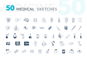 Medicine Design Elements, a Background Graphic by Chuhastock (Thumbnail 3 of 23)