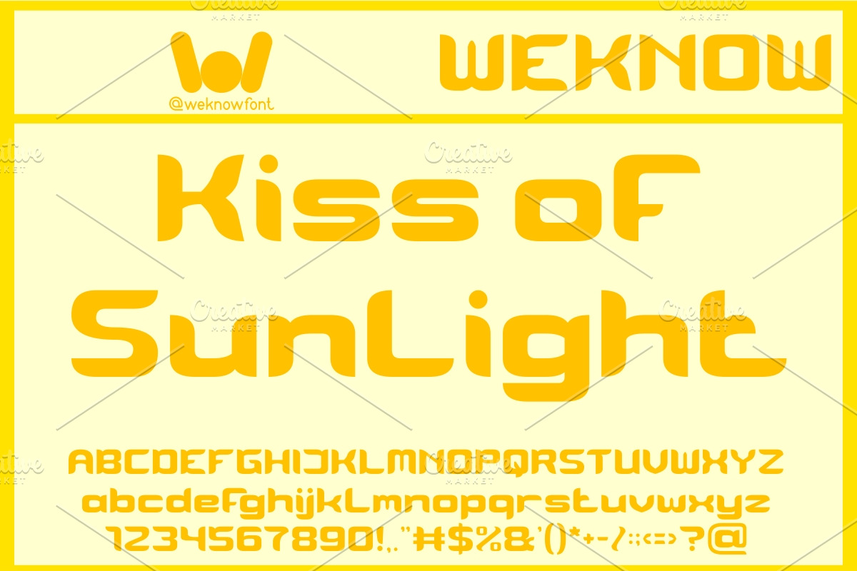 King of POP, a Font by weknow (Photo 5 of 8)