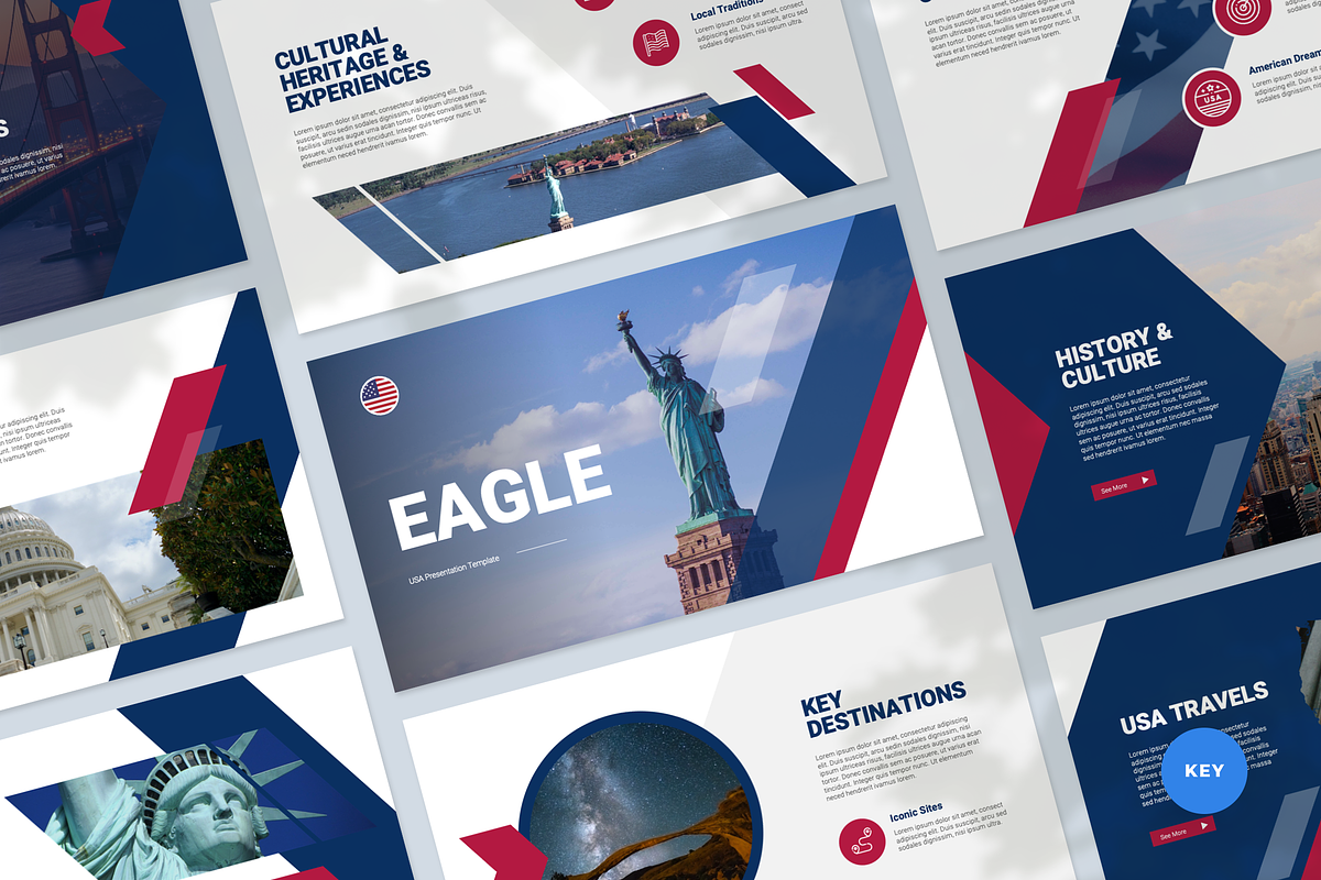 USA Presentation Keynote Template