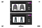 Streetwear Realistic Clothing Mockup, a Hoody Mockup by NYCTHOPILIA STUDIO (Thumbnail 3 of 6)