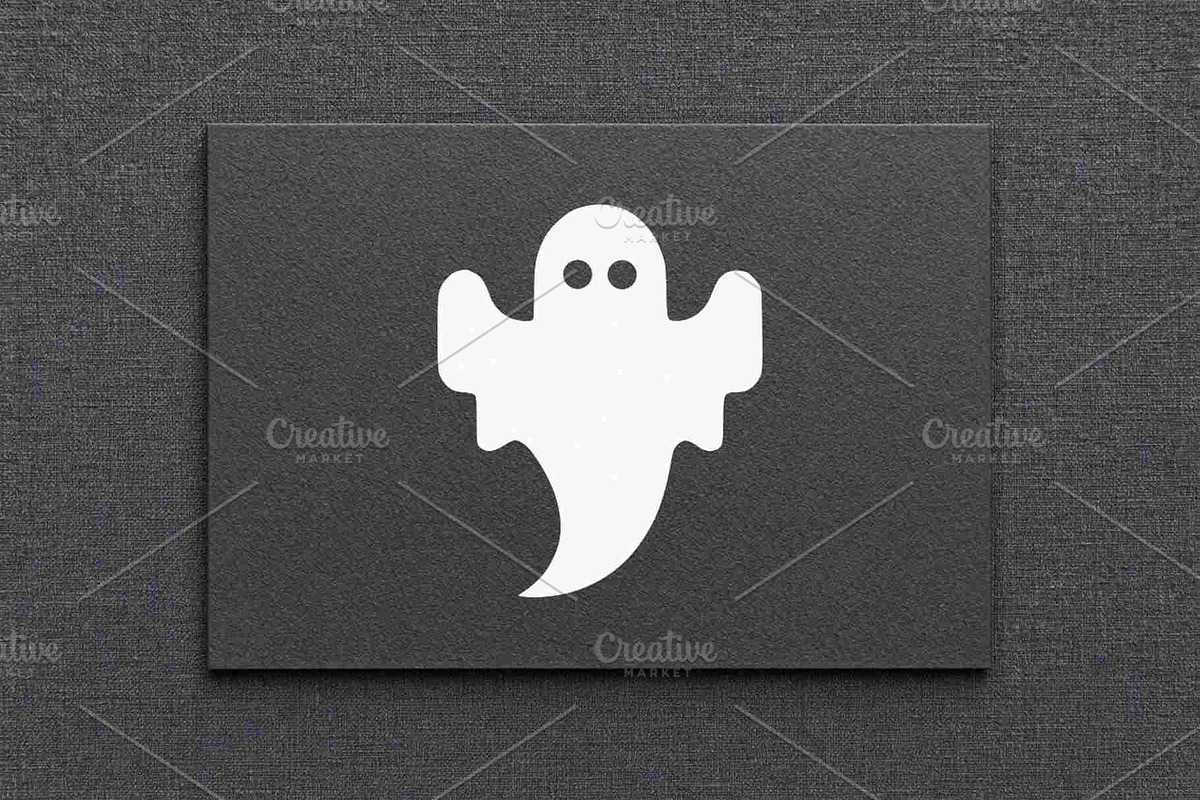Cute Ghost Vector Illustration, an Object Illustration by Vectorium Studio (Photo 4 of 4)