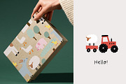 Happy Day Farm, a Decorative Illustration by Barkova Nadya (Thumbnail 8 of 10)