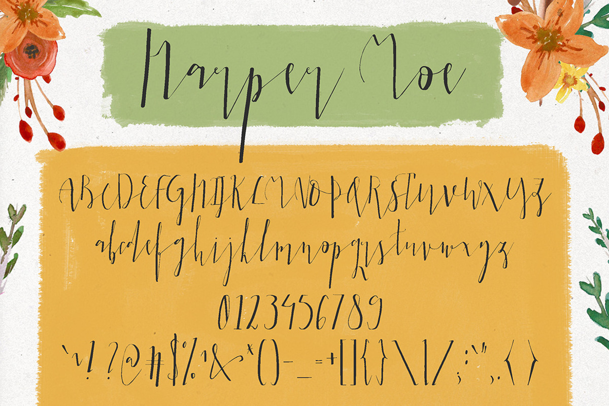 Harper Moe Script preview 5