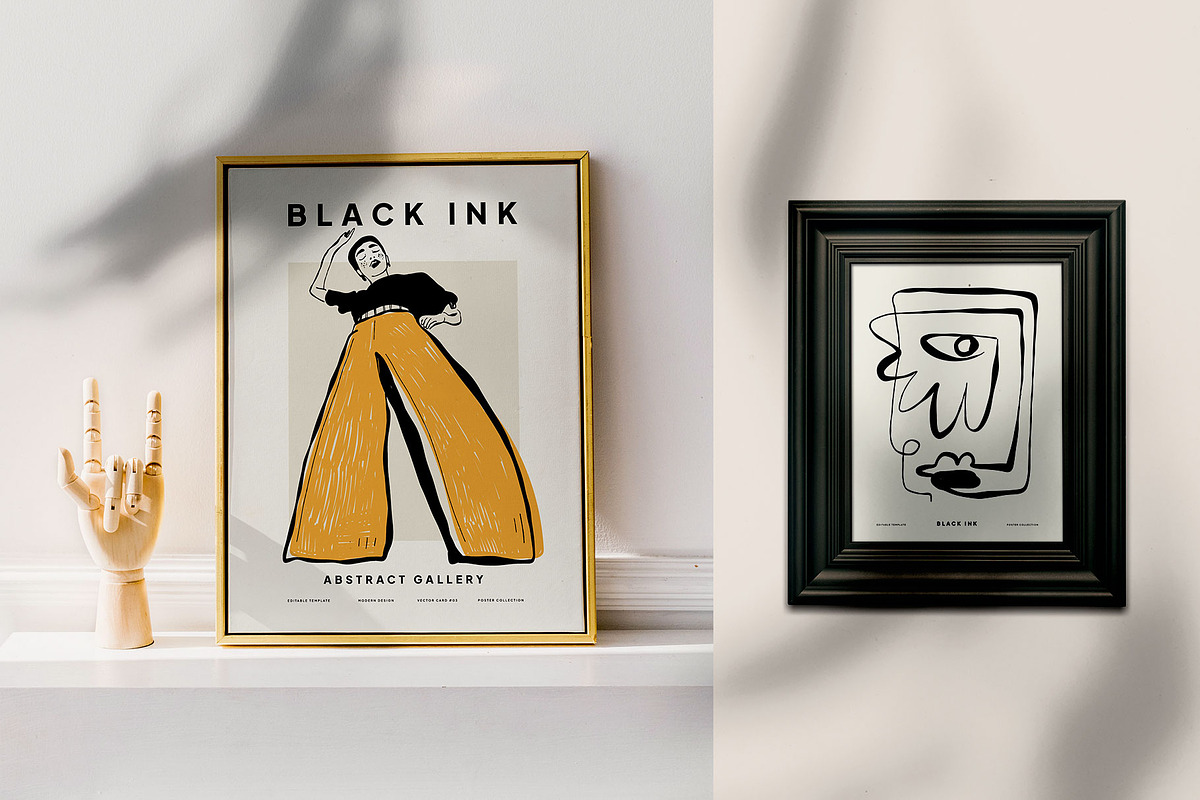 Black Ink | Creator Kit, a Background Graphic by KetteCreate (Photo 8 of 22)