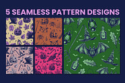 Halloween Illustration Design Set, a Seasonal Illustration by bazzier_graphik (Thumbnail 4 of 10)