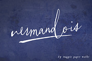 Vermandois, a Script Font by Magpie Paper Works (Thumbnail 1 of 5)