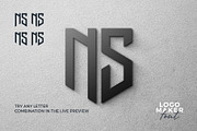 Logo maker font., a Symbol Font by lettett (Thumbnail 4 of 6)