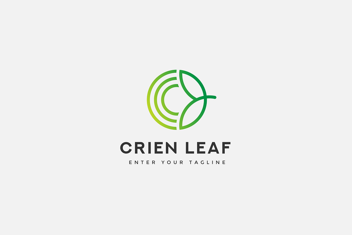 Logo Letter C Leaf, a Branding & Logo Template by Izalsye (Photo 1 of 5)