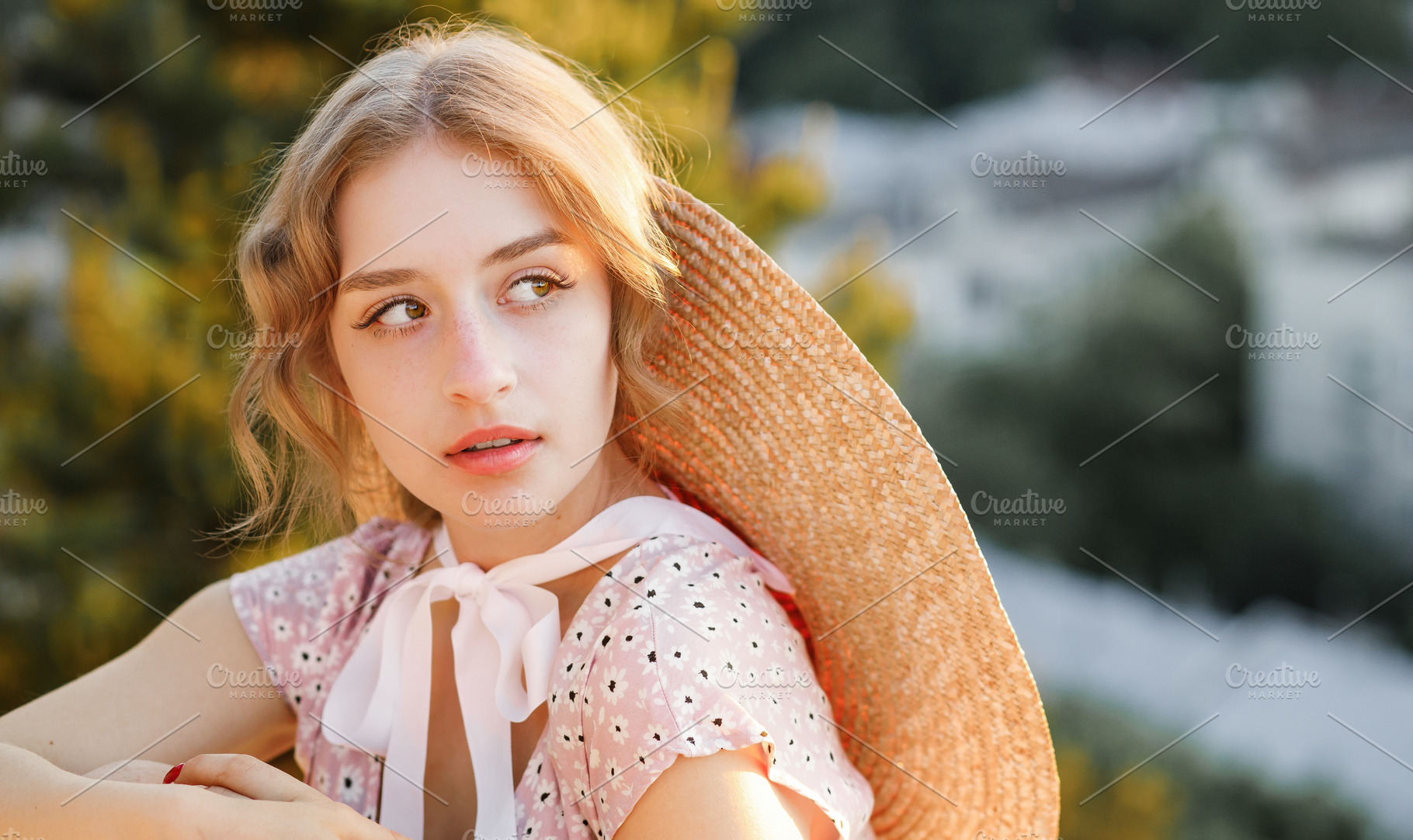 Close-up portrait of a cute girl, a Person Photo by Karpyshyn Yuliia