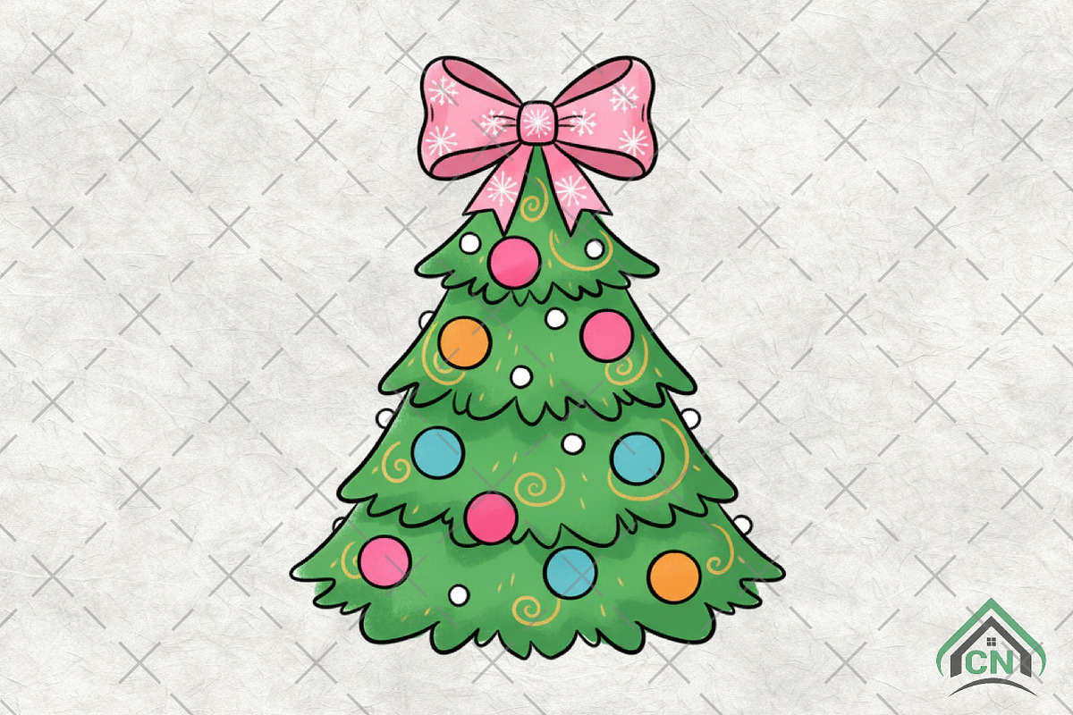 Christmas Tree PNG, an Illustration by Craft Nest (Photo 1 of 6)