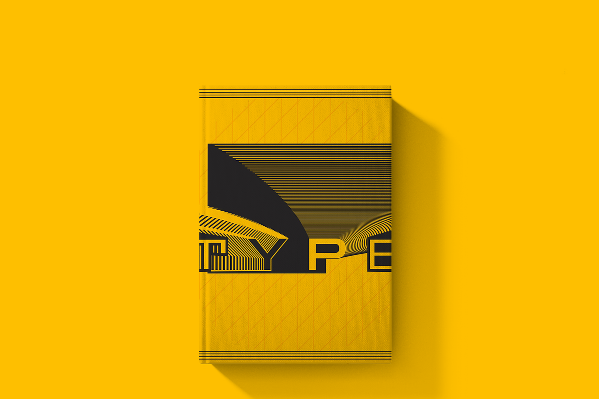Yellow Geometric Cover Design Bundle, a Poster Template by NJ Himel (Photo 9 of 40)