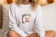 Watercolor Teddy Bear Clipart, an Illustration by Libby Wishes (Thumbnail 3 of 5)