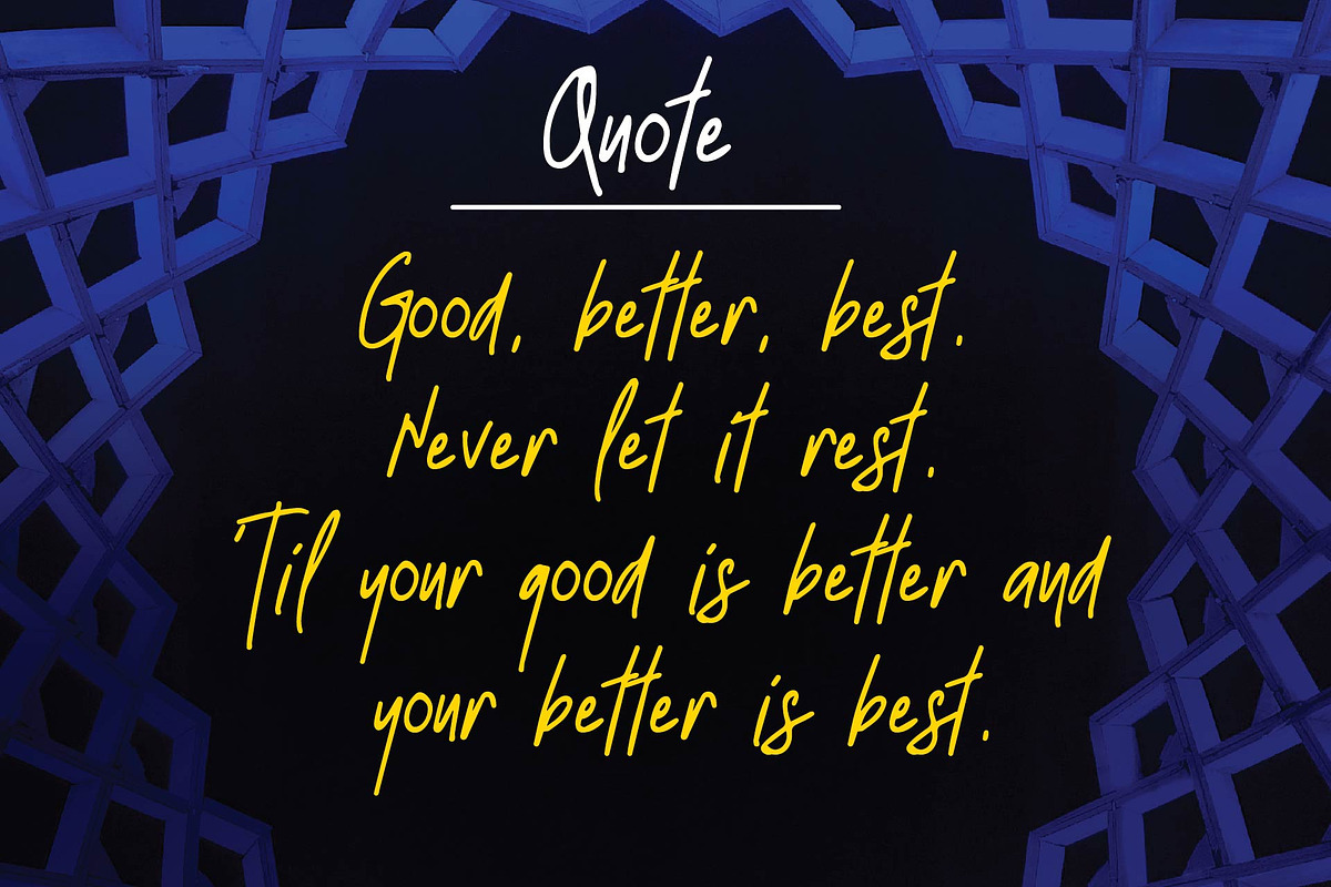 Strawline Typeface preview 5