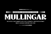 Mullingar | Display Typeface, a Serif Font by Twicolabs Fontdation (Thumbnail 1 of 11)