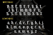 IronCrest - A Blackletter Font, a Blackletter Font by PaperMoon (Thumbnail 3 of 4)