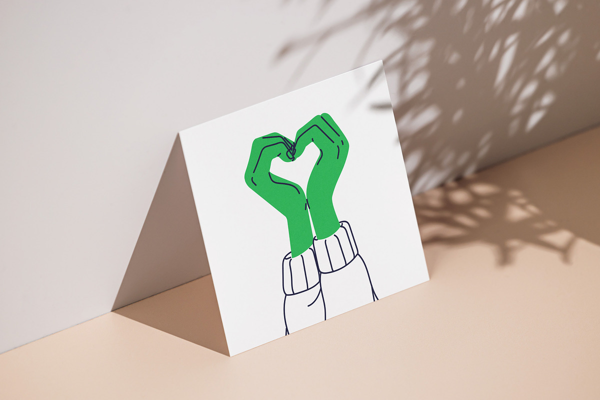 Hands making heart gesture set, a Person Illustration by Good Studio (Photo 10 of 10)