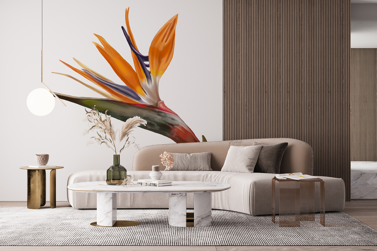 Tropical life. 100+ Parrot & flower, an Illustration by NNclipart (Photo 5 of 14)